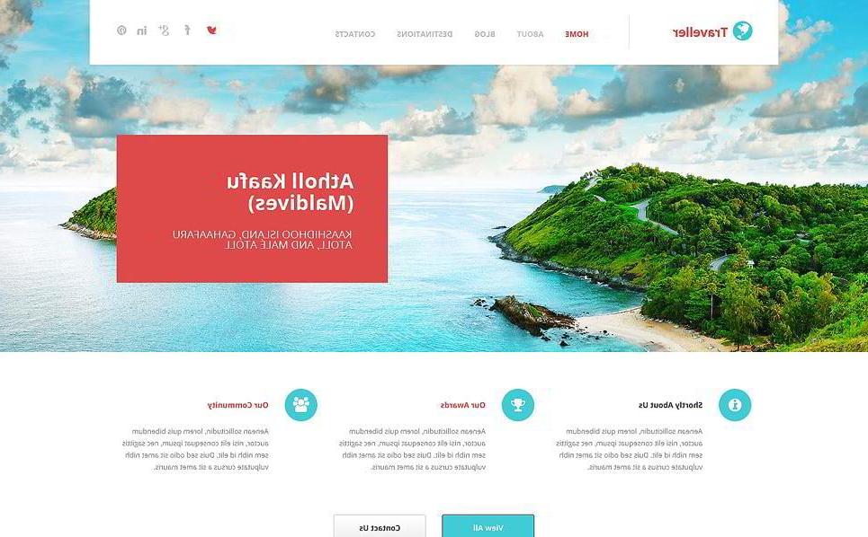 Travel Agency WordPress Theme