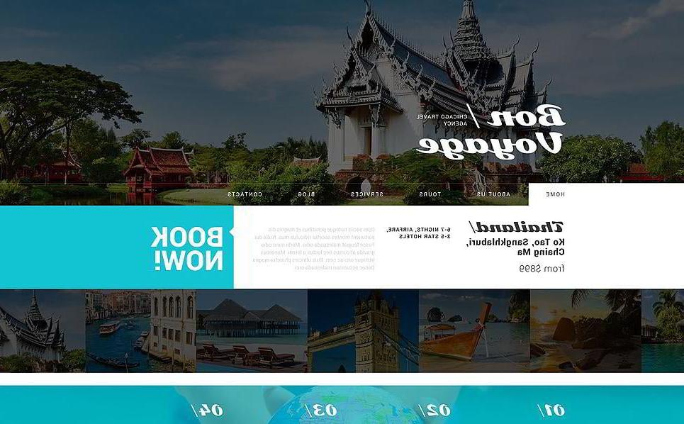 Tour Operator Services WordPress Theme