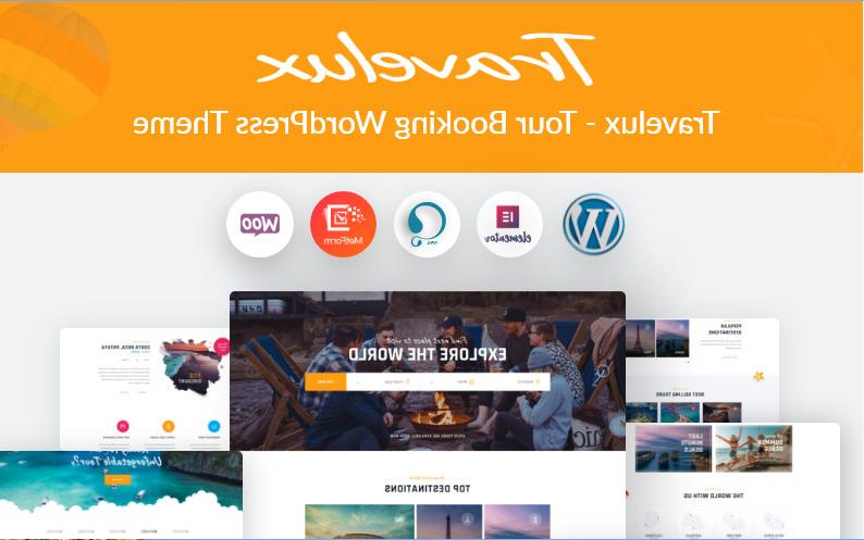 Travelux - Tour Booking WordPress Theme